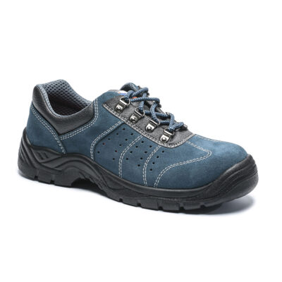 Steelite Perforeret Trainer S1P - Blå