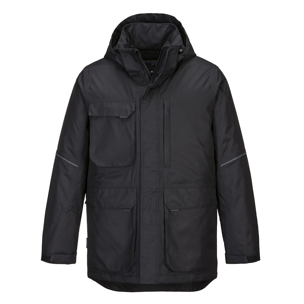 KX3 Parka jakke - Sort
