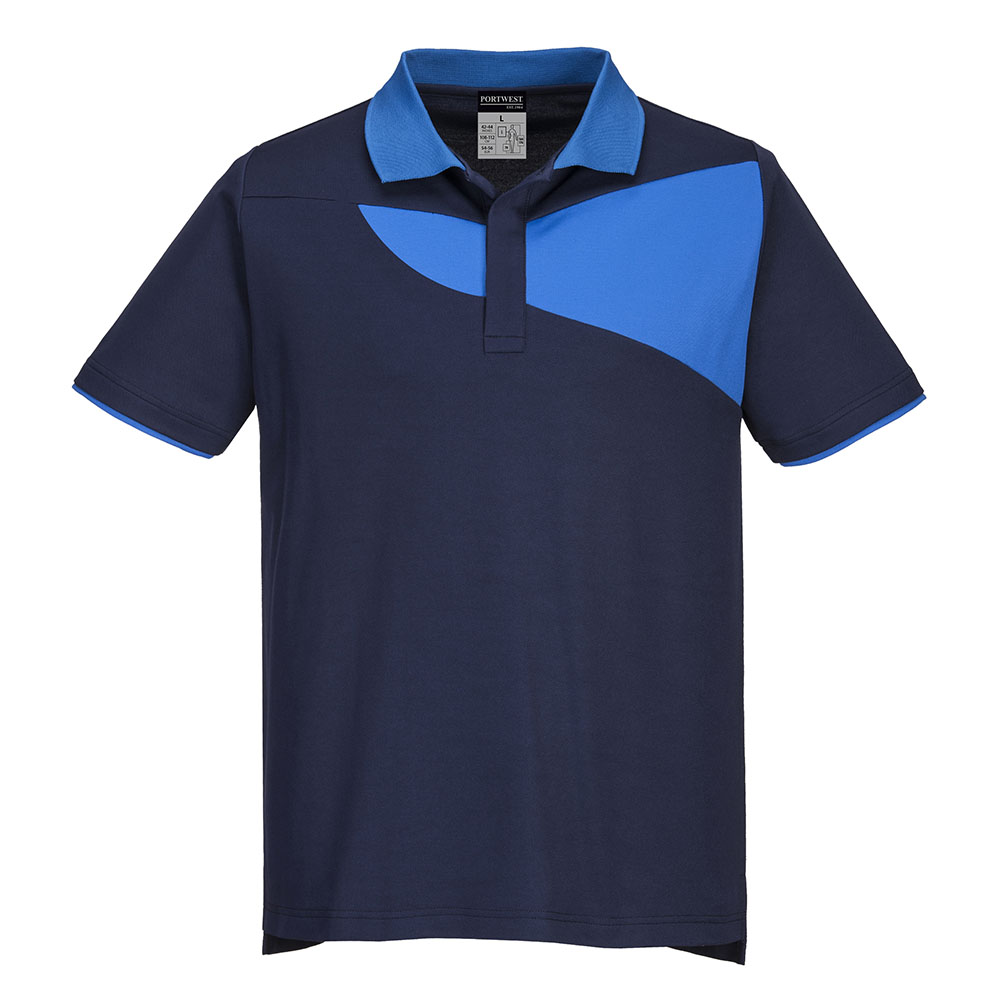 PW2 Polo T-Shirt S/S Marine/Kongeblå