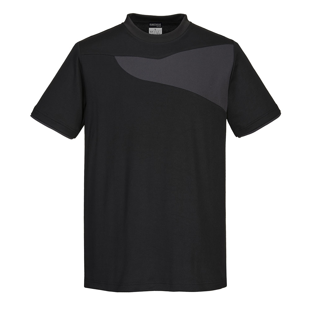 PW2 T-Shirt S/S Sort/ZoomGrå