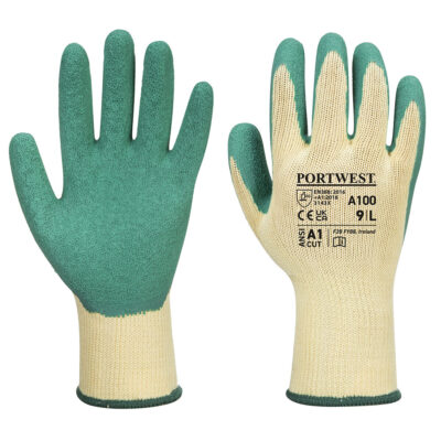 A100 - Grip Handske - Grøn