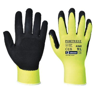Hi-Vis Grip handske - Gul