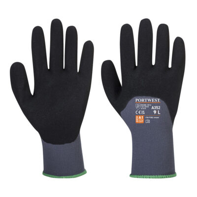 DermiFlex Ultra handske - Grå/Sort