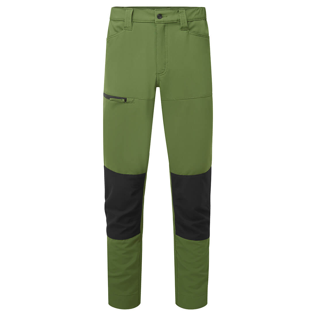 WX2 stretch arbejdsbukser - Olivengrøn