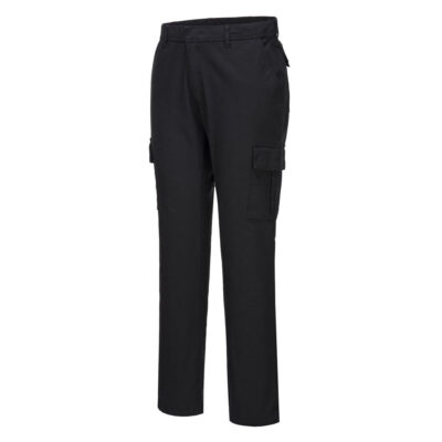 Stretch Slimfit Combat arbejdsbukser - Sort