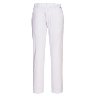 Stretch Slim Chino arbejdsbukser - Hvid