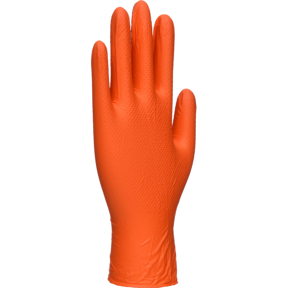 Portwest HD engangshandske - Orange - Billede 2