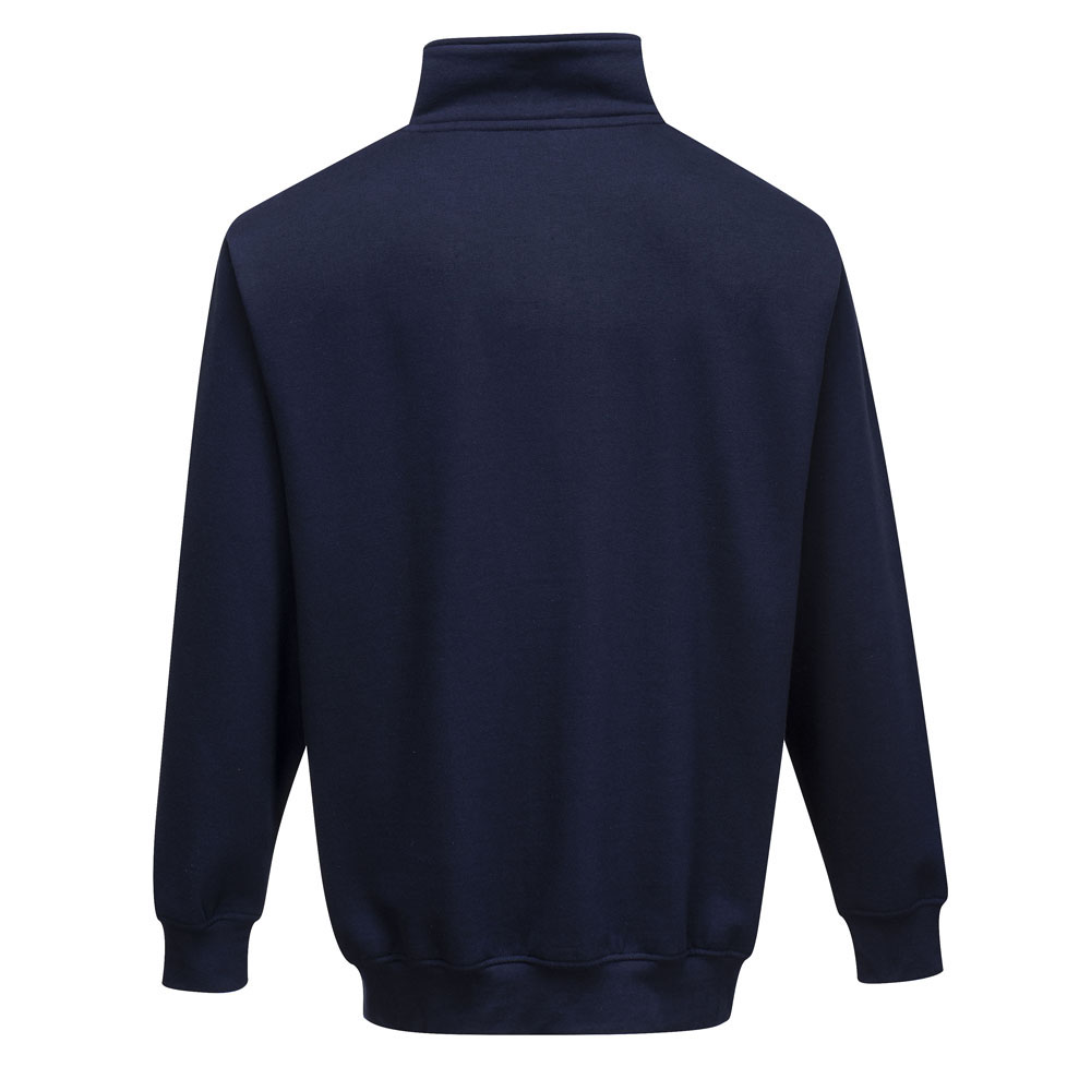 Sorrento sweatshirt med lynlås - Marine - Billede 2