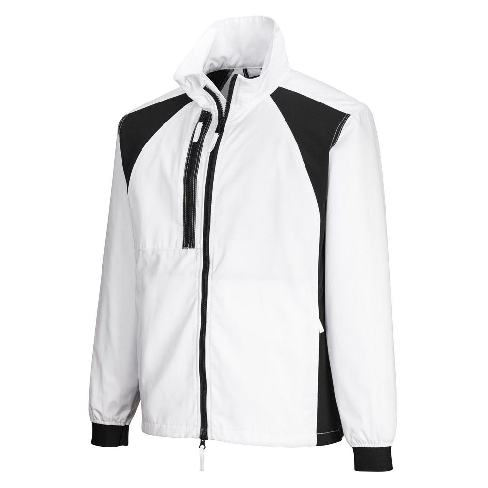 WX2 stretch arbejdsjakke - Hvid - Billede 2
