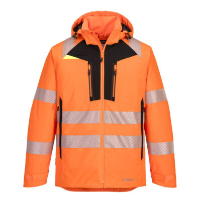 DX4 hi-vis vinterjakke - Orange/Sort
