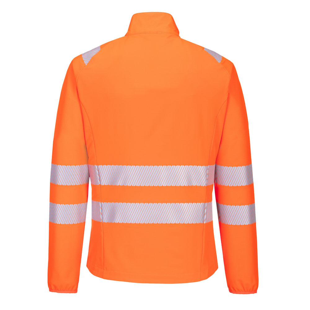 DX4 hi-vis skal jakke - Orange/Sort - Billede 5