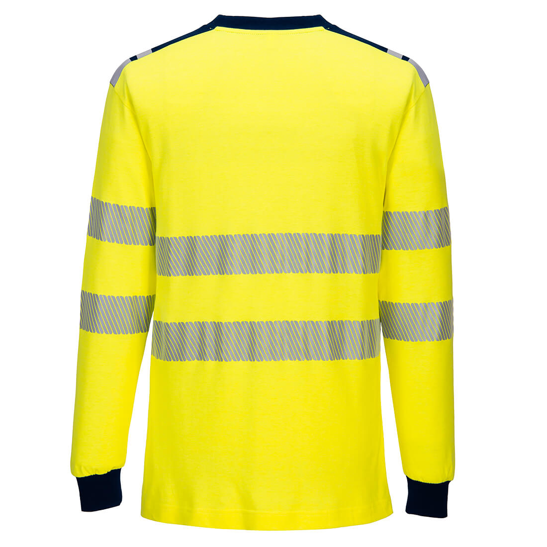 WX3 flammehæmmende hi-vis T-shirt - Gul/Marine - Billede 2
