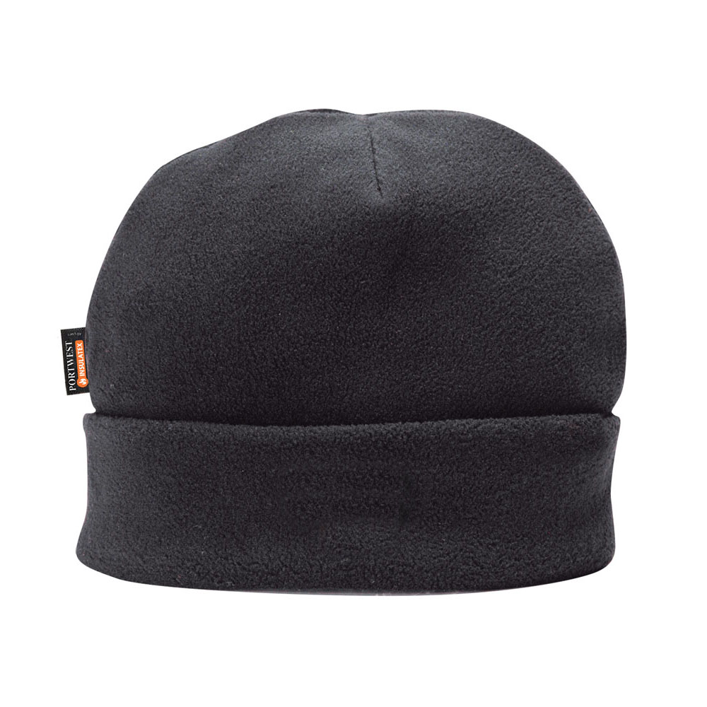 Fleece hat med Insulatex for - Sort