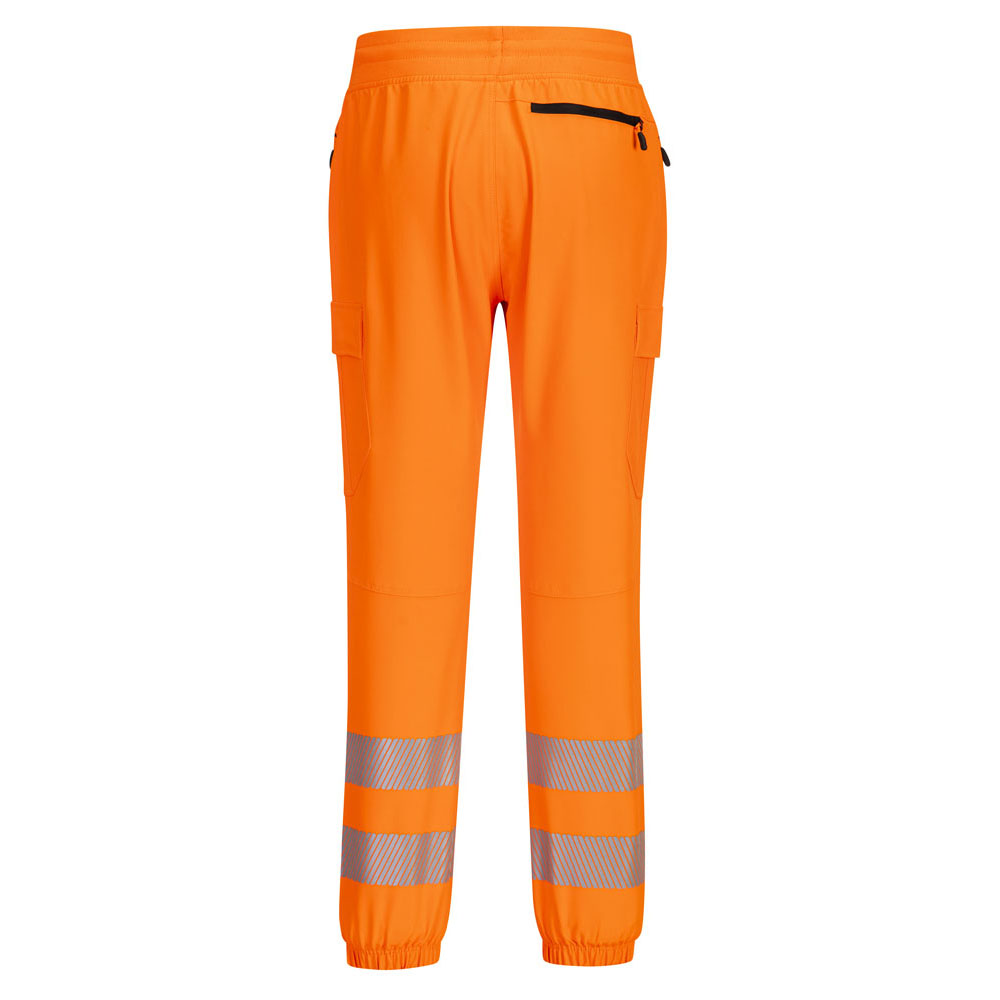 KX3 hi-vis flexi jogger - Orange/Sort - Billede 4