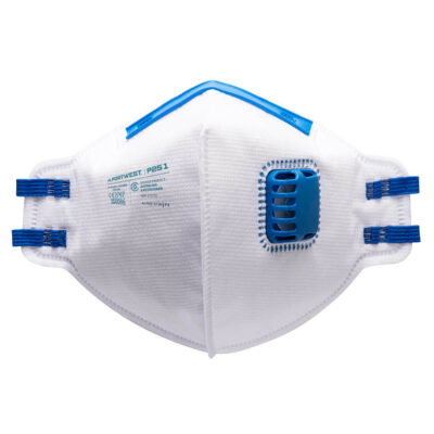 FFP2 Foldbar Filtermaske m. Ventil Hvid