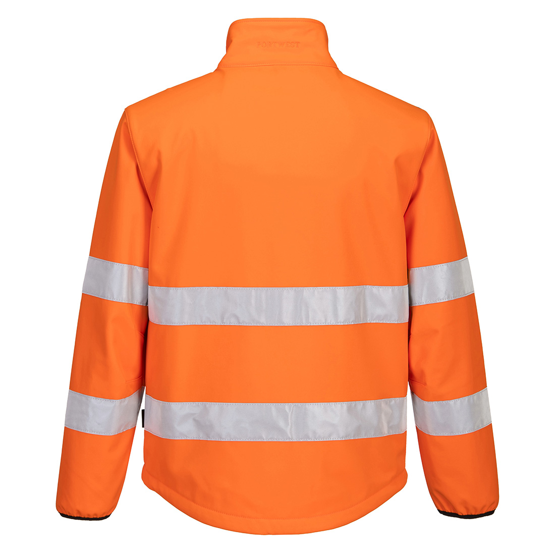 PW2 hi-vis Softshell (2 lags) - Orange/Sort - Billede 2