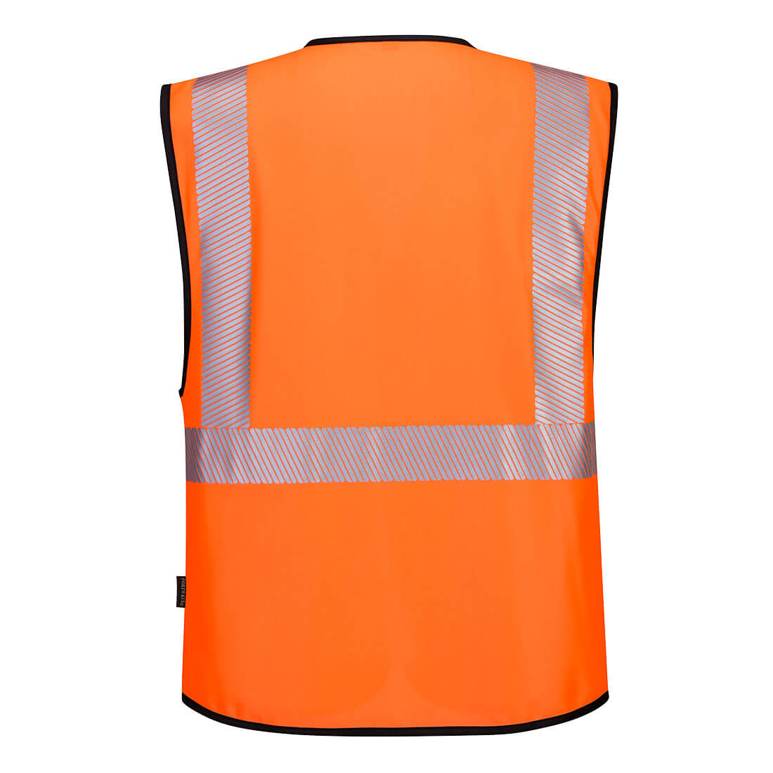 PW3 hi-vis vest - Orange/Sort - Billede 2