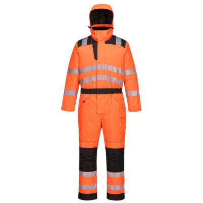 PW3 hi-vis termodragt - Orange/sort