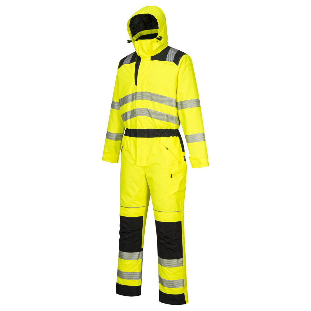 PW3 hi-vis termodragt - Gul/sort - Billede 2