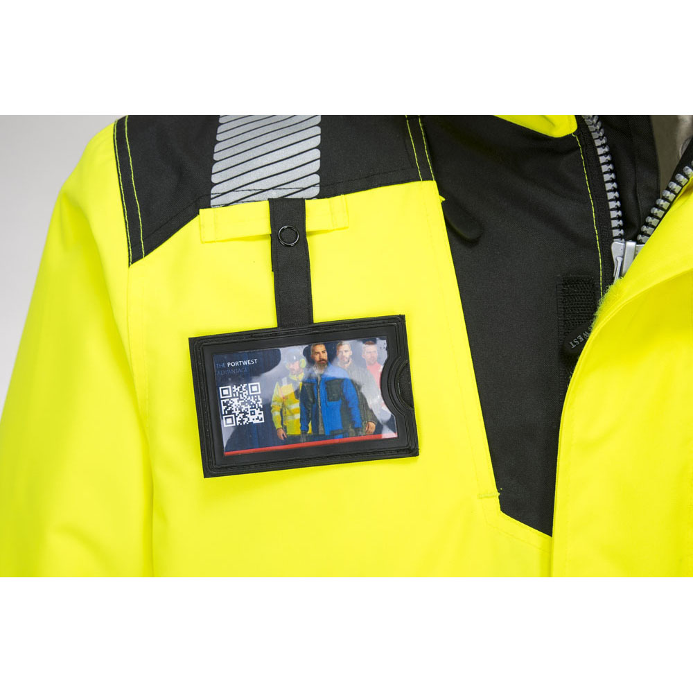 PW3 hi-vis termodragt - Gul/sort - Billede 3