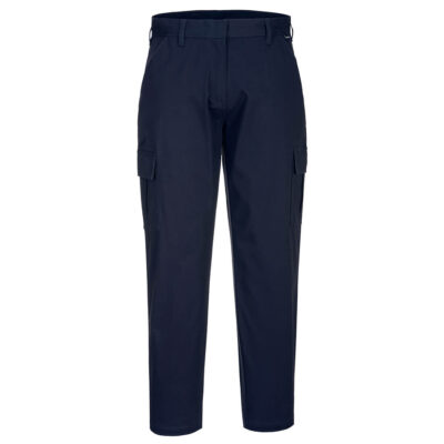 Dame stretch cargo arbejdsbukser - Marine