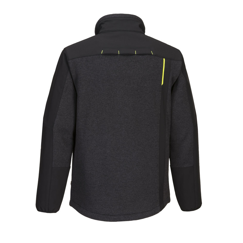 WX3 Eco Hybrid softshell jakke (2 lags) - Sort - Billede 4