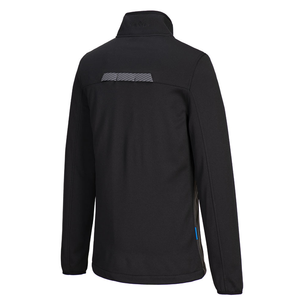 WX teknisk fleece med lynlås - Sort - Billede 3