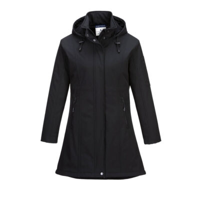 Carla softshell jakke - Sort