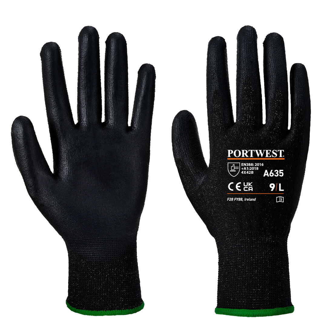 Eco-Cut handske - Sort