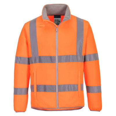 Eco hi-vis fleecejakke - Orange