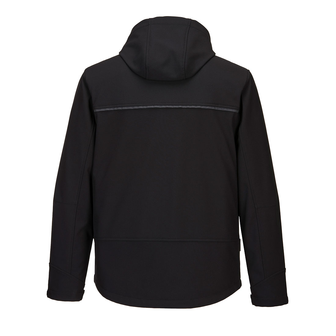 KX3 hættejakke softshell (3 lags) - Sort - Billede 2