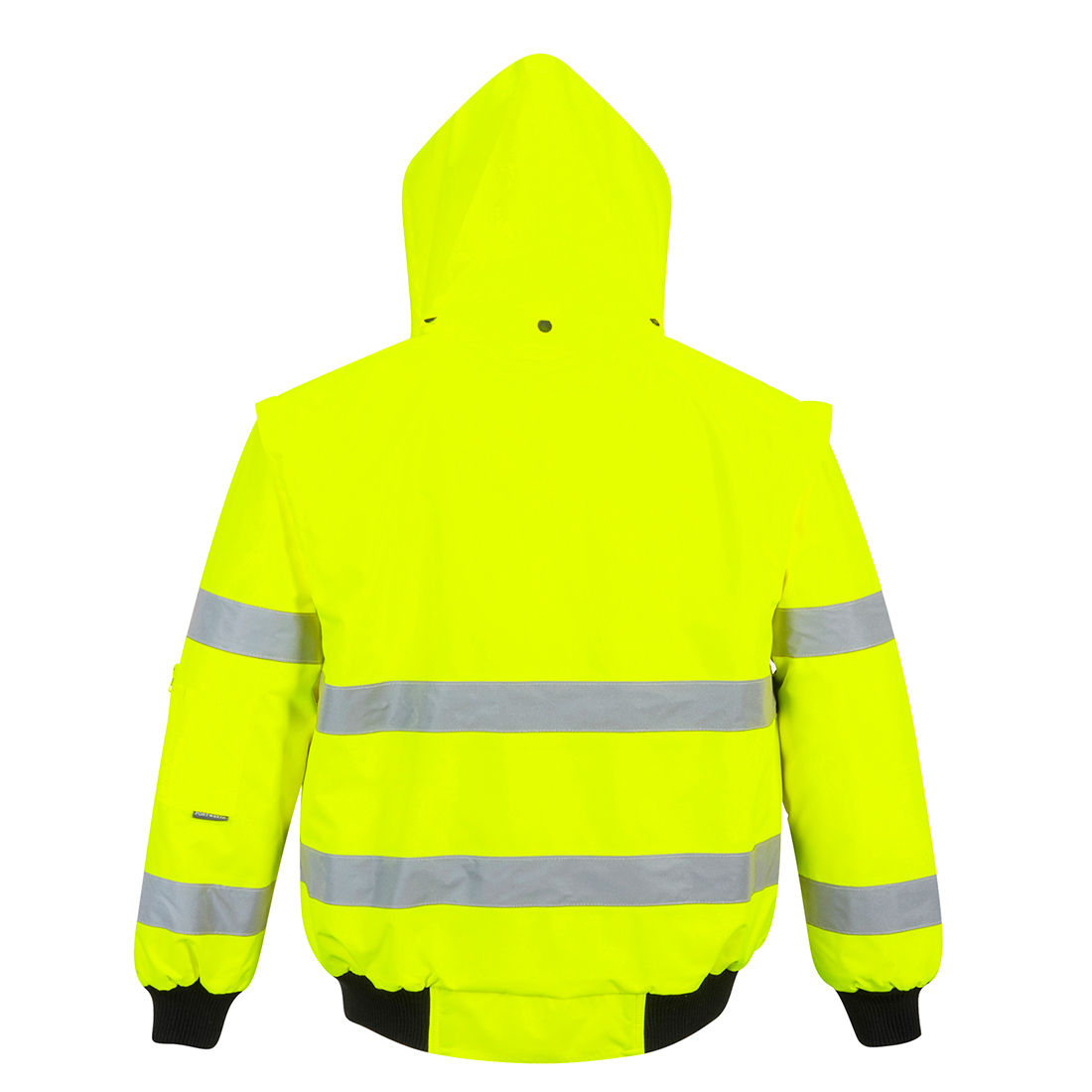 Hi-Vis 3-i-1 pilotjakke - Gul - Billede 2