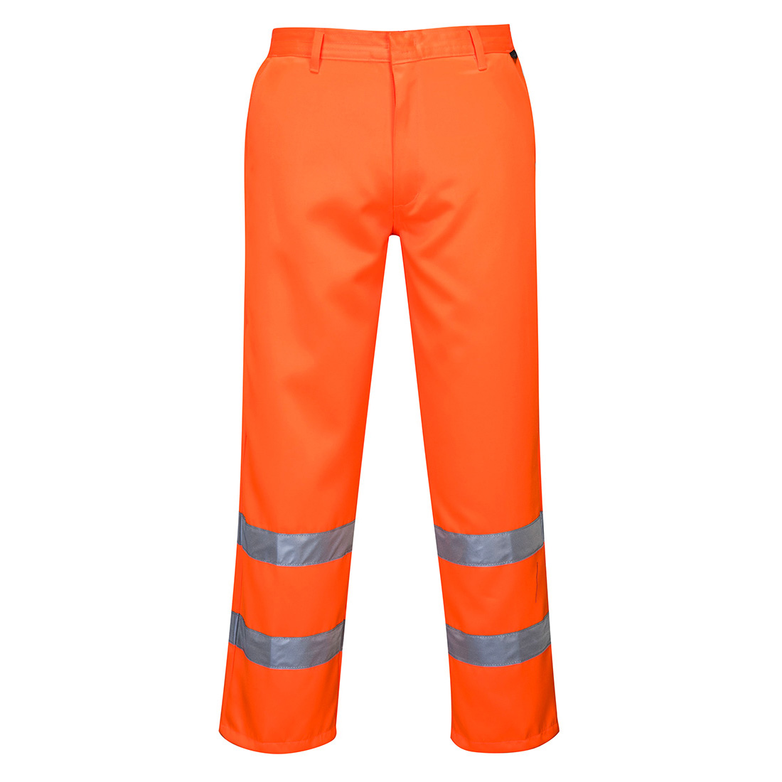 Hi-vis Poly-bomuld bukser - Orange