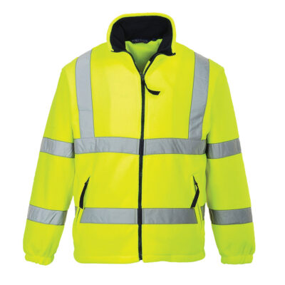 Hi-Vis Mesh Foret fleecejakke - Gul