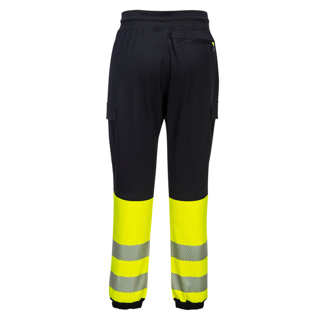 KX3 Hi-Vis Flexi joggerbukser - Sort/Gul - Billede 2