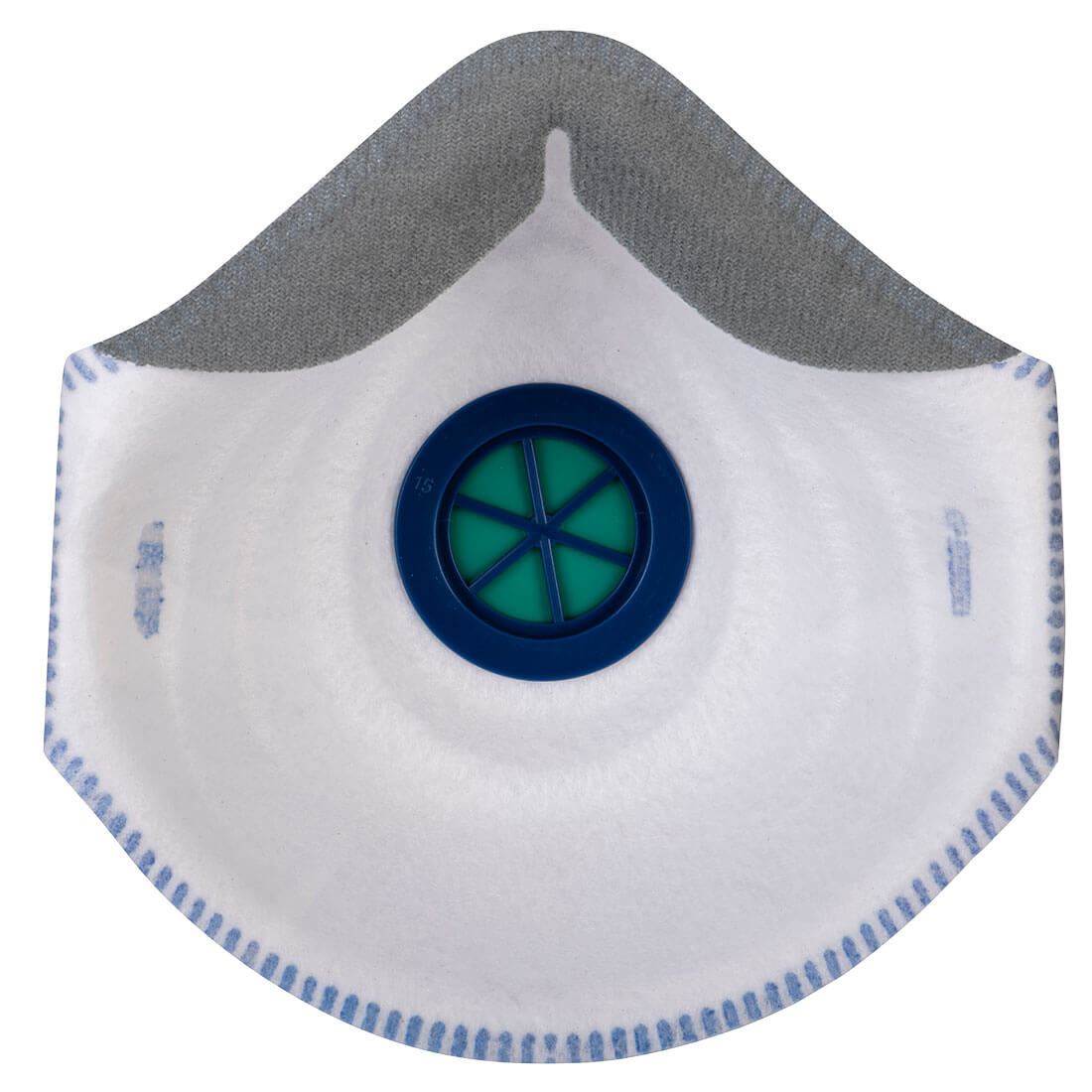 ERGONET FFP2 Maske m/ventil - Hvid - Billede 2