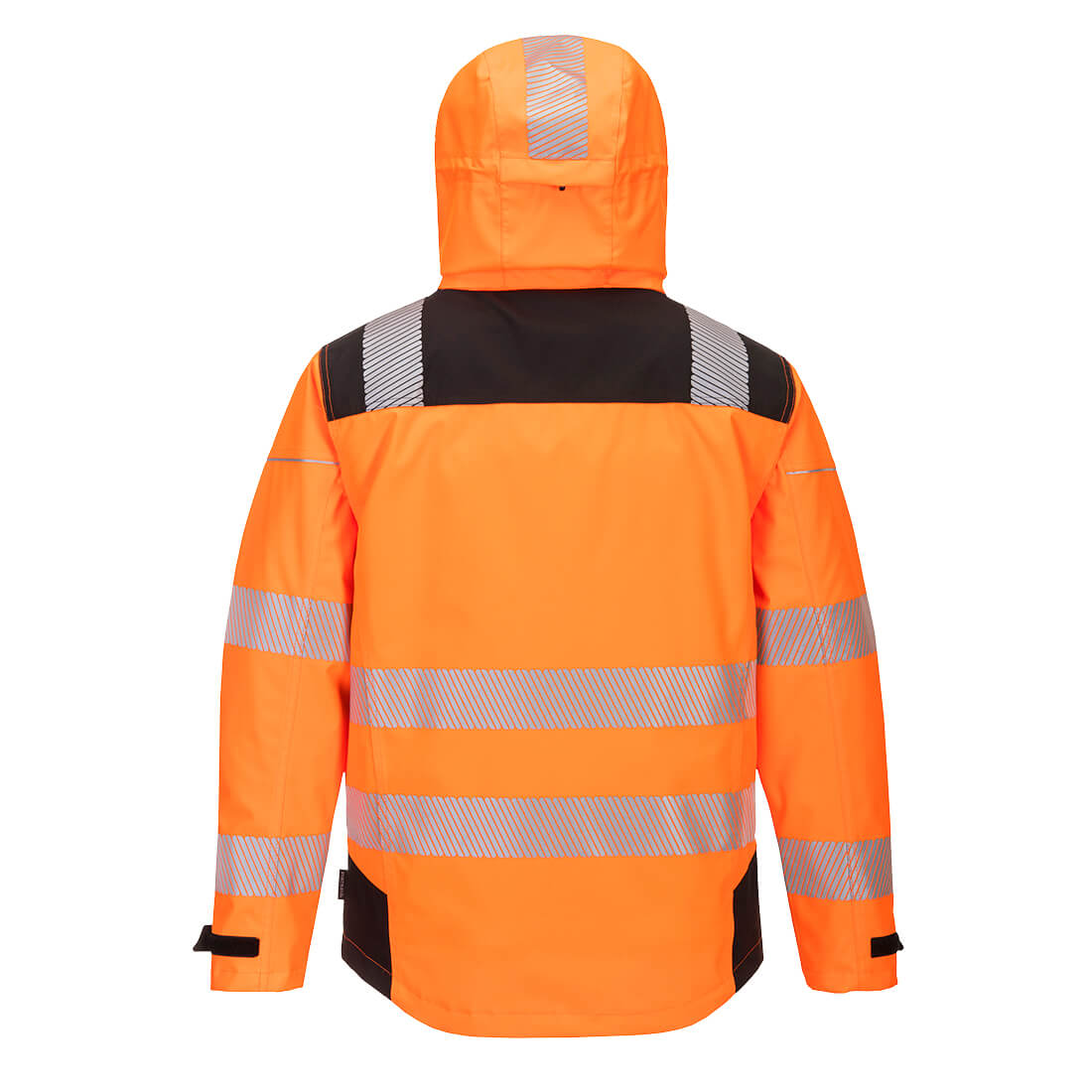 PW3 Extreme åndbar regnjakke - Orange/Sort - Billede 2