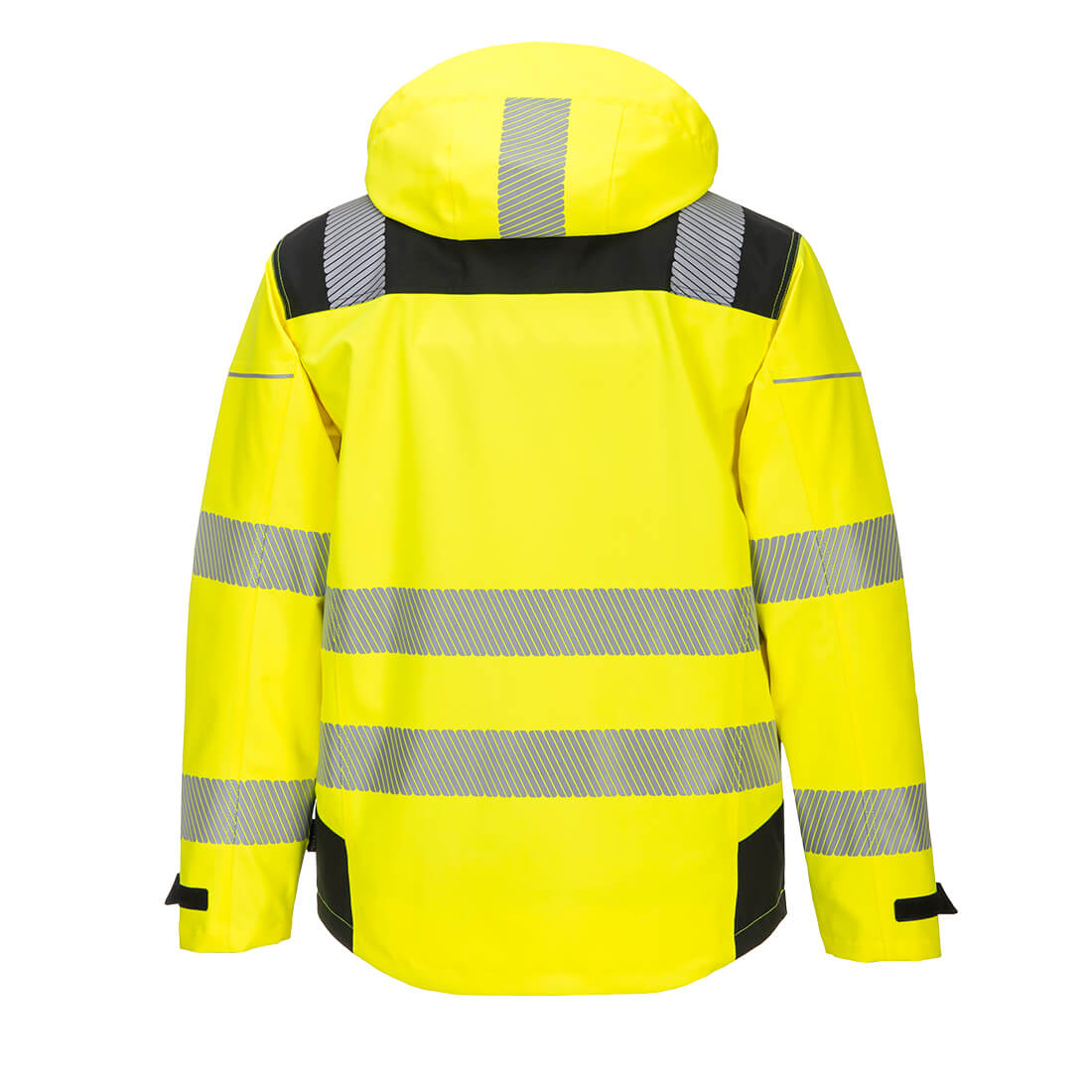 PW3 Extreme åndbar regnjakke - Gul/Sort - Billede 2