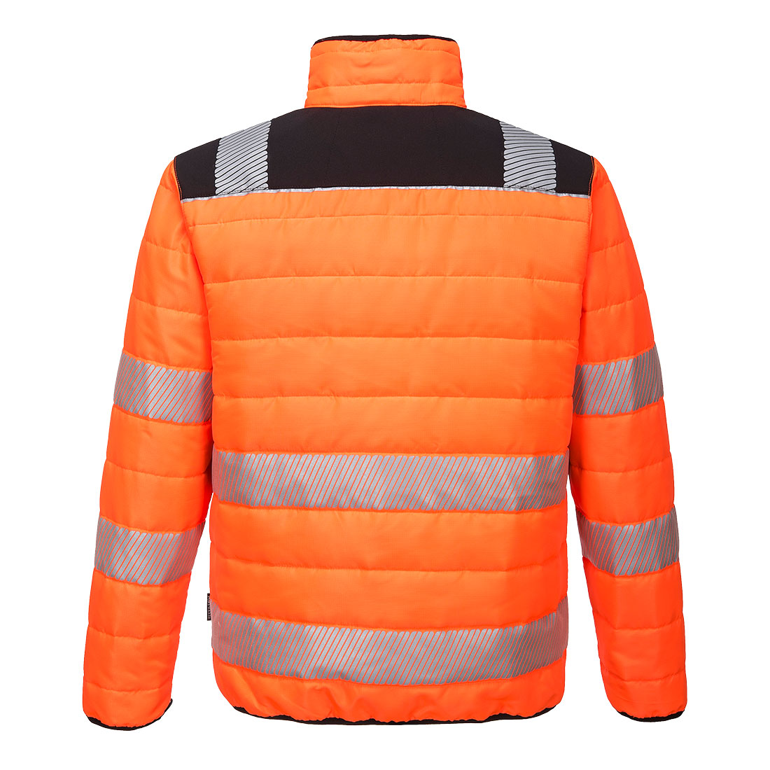 PW3 Hi-Vis Baffle jakke - Orange/Sort - Billede 2