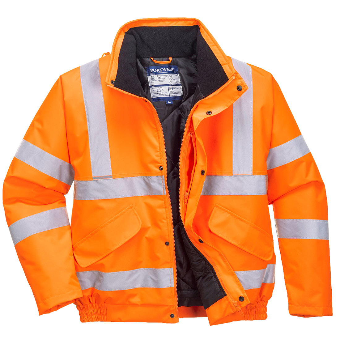 Hi-Vis Poly-Bomuldsjakke RIS - Orange