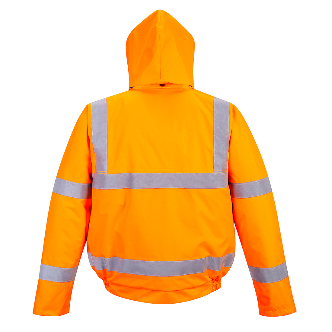Hi-Vis Poly-Bomuldsjakke RIS - Orange - Billede 2