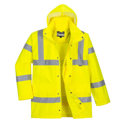 Hi-Vis åndbar jakke - Gul
