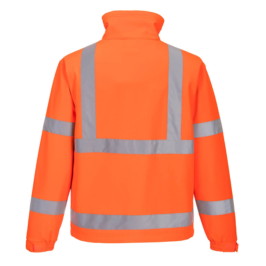 Hi-Vis Klassisk Softshell Jakke (3L) - Orange - Billede 2