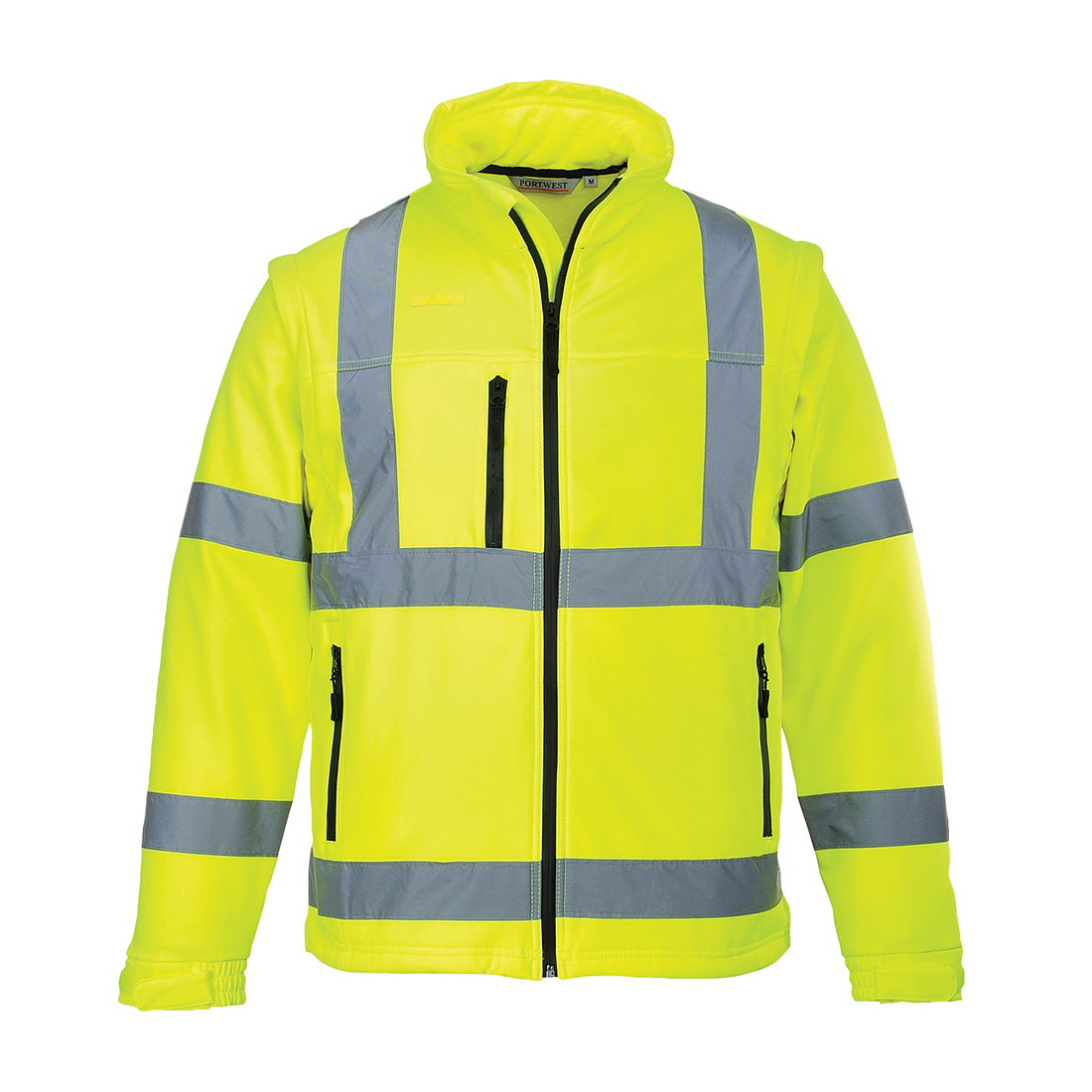 Hi-Vis Softshell jakke (3L) - Gul