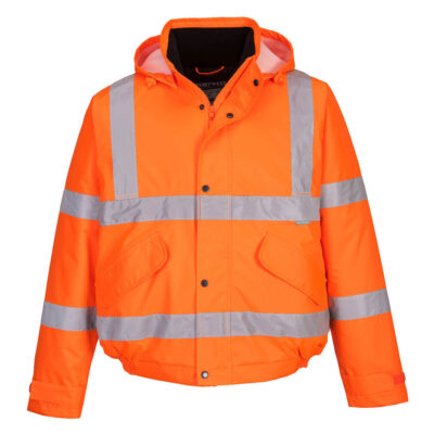 Hi-Vis Bomber jakke - Orange