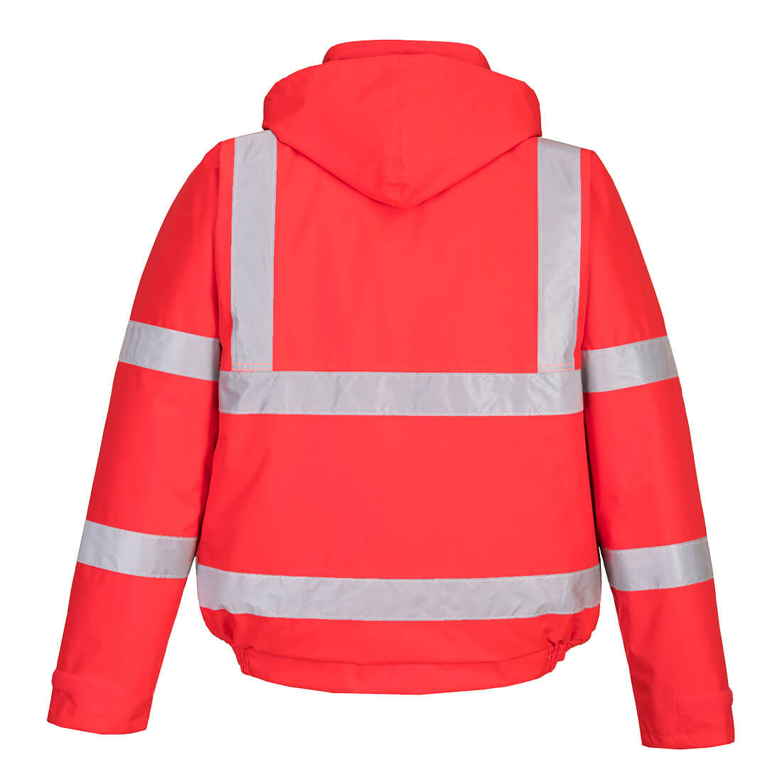 Hi-Vis Bomber jakke - Rød - Billede 2