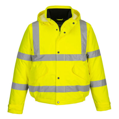 Hi-Vis Bomber jakke - Gul