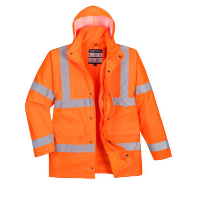 Hi-Vis 4i1 trafikjakke - Orange