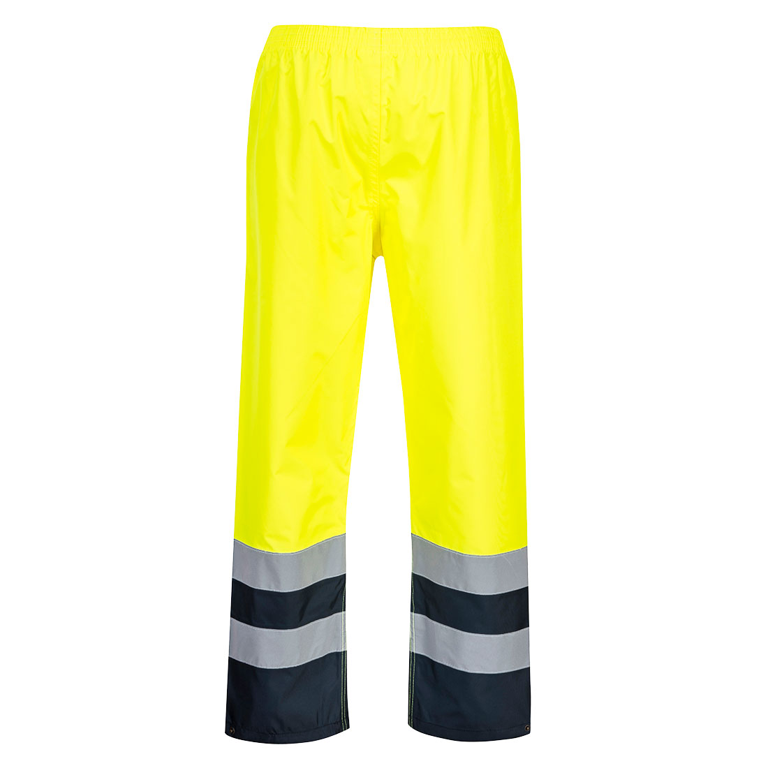 Hi-Vis Trafikbukser 2 Farvet - Gul - Billede 2