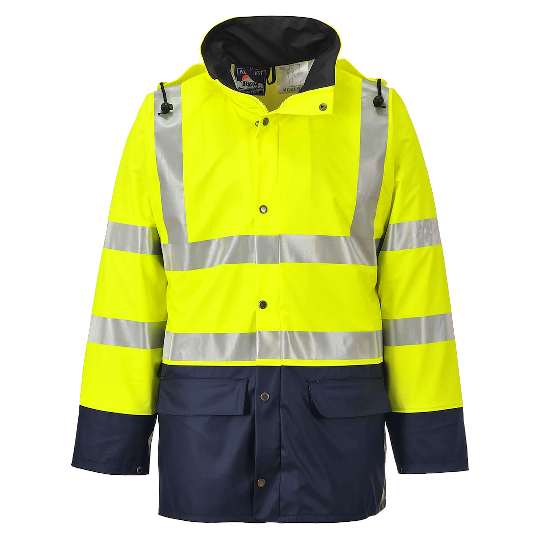 Sealtex Ultra 2-farvet jakke - Gul/Marine
